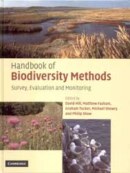HANDBOOK OF BIODIVERSITY METHODS. SURVEY, EVALUATION AND MONITORING 2