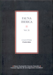 FAUNA IBÉRICA. VOL. 31. COLEOPTERA. CHOLEVIDAE 2