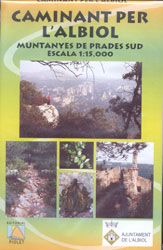 MAPA PIOLET 1:15.000. CAMINANT PER L'ALBIOL. MUNTANYES DE PRADES SUD 1