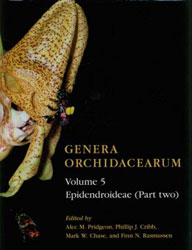 GENERA ORCHIDACEARUM VOLUME 5. EPIDENDROIDEAE (PART II) 1