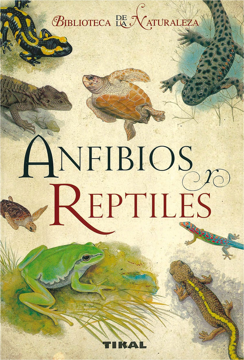 ANFIBIOS Y REPTILES. BIBLIOTECA DE LA NATURALEZA