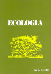 ECOLOGÍA. NÚM. 22-2009 2