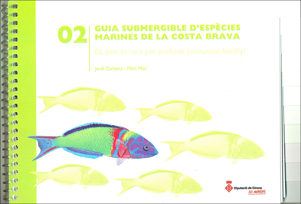 GUIA SUBMERGIBLE D'ESPÈCIES MARINES DE LA COSTA BRAVA. 02 ELS FONS DE ROCA POC PROFUNDS (COMUNITAT FOTÒFILA) 1