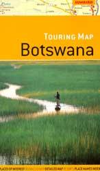 TOURING MAP BOTSWANA 1