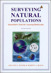 SURVEYING NATURAL POPULATIONS. QUANTITATIVE TOOLS FOR ASSESSING BIODIVERSITY. 1
