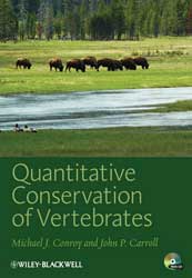 QUANTITATIVE CONSERVATION OF VERTEBRATES (INCLUYE CD) 1