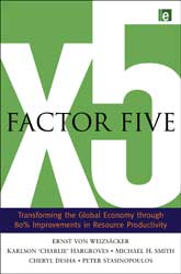 FACTOR FIVE: TRANSFORMING THE GLOBAL ECONOMY THROUGH 80% IMPROVEMENTS IN RESOURCE PRODUCTIVITY 1