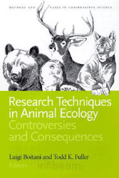 RESEARCH TECHNIQUES IN ANIMAL ECOLOGY: CONTROVERSIES AND CONSEQUENCES 1