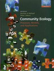 COMMUNITY ECOLOGY: PROCESSES, MODELS, AND APPLICATIONS 1