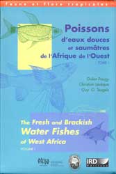 POISSONS D'EAUX DOUCES ET SAUMÂTRES DE L'AFRIQUE DE L'OUEST (2 VOLÚMENES) 1