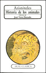 ARISTÓTELES. HISTORIA DE LOS ANIMALES      2