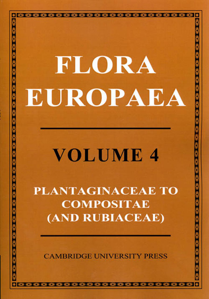 FLORA EUROPAEA 5 VOLUME SET 4
