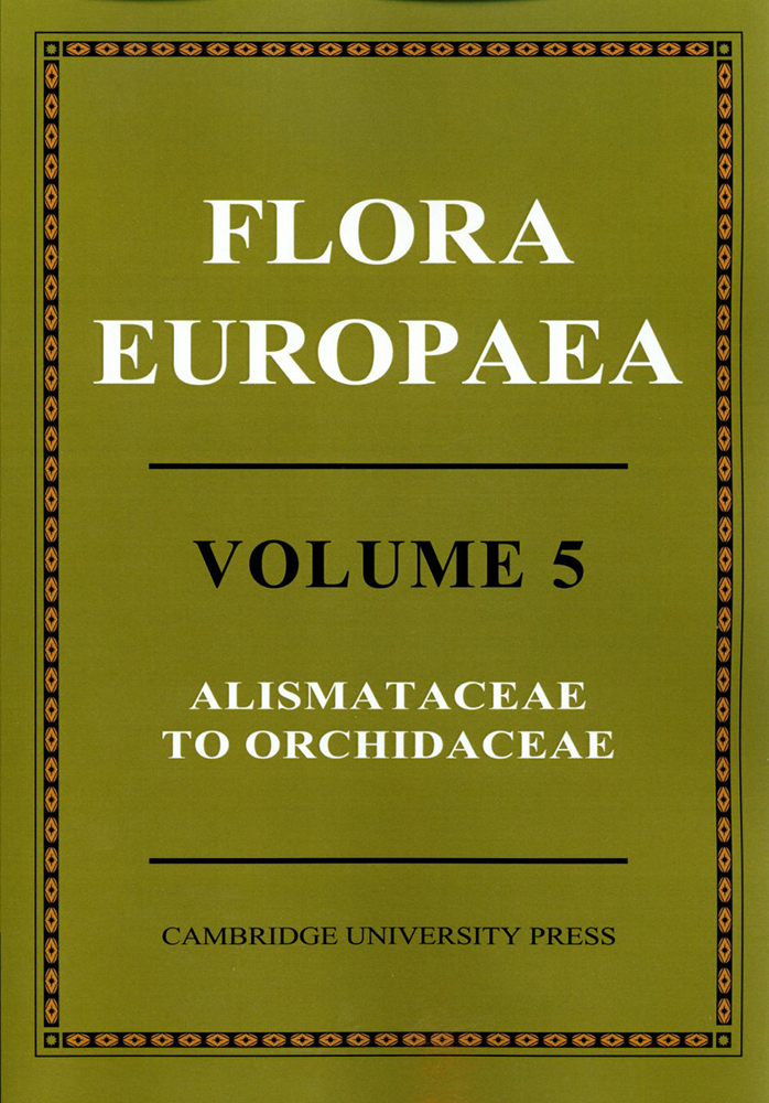 FLORA EUROPAEA 5 VOLUME SET 5