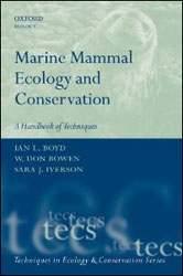 MARINE MAMMAL ECOLOGY AND CONSERVATION. A HANDBOOK OF TECHNIQUES 1