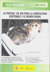 LA PINTADA. UN AVE PARA LA AGRICULTURA SOSTENIBLE Y EL MUNDO RURAL 1