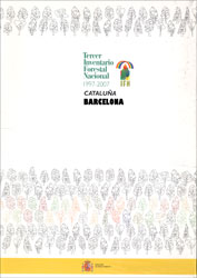 TERCER INVENTARIO FORESTAL NACIONAL 1997-2007 CATALUÑA BARCELONA 1