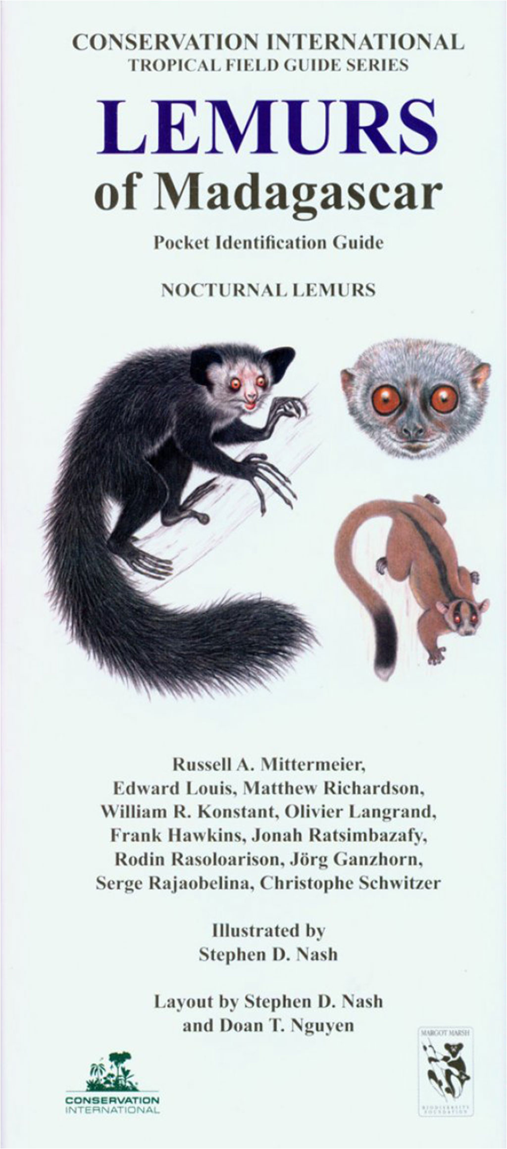 LEMURS OF MADAGASCAR. NOCTURNAL LEMURS: POCKET IDENTIFICATION GUIDE