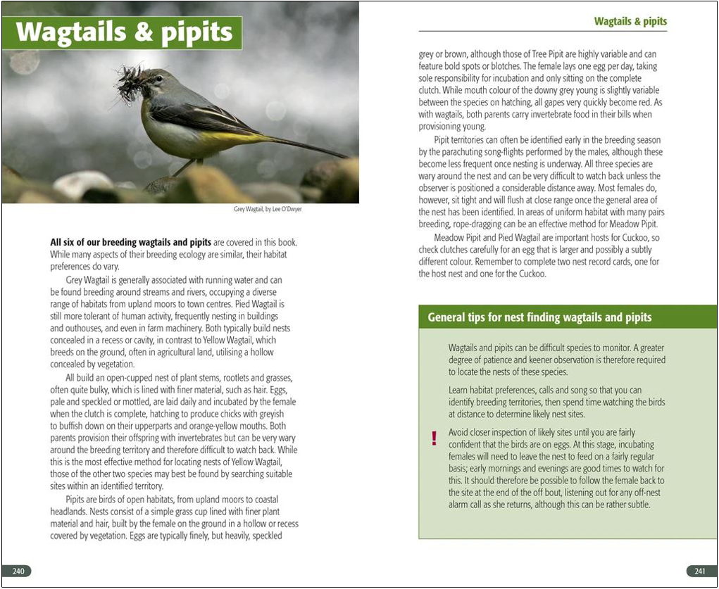 A FIELD GUIDE TO MONITORING NESTS 2