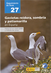 SEGUIMIENTO DE AVES 27. GAVIOTAS REIDORA, SOMBRÍA Y PATIAMARILLA EN ESPAÑA.  POBLACIÓN EN 2007-2009 Y MÉTODO DE CENSO 1