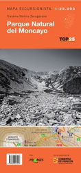 MAPA EXCURSIONISTA TOP 25. SISTEMA IBÉRICO ZARAGOZANO. PARQUE NATURAL DEL MONCAYO 1