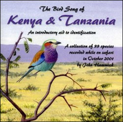CD THE BIRD SONG OF KENYA & TANZANIA. AN INTRODUCTORY AID IDENTIFICATION 1