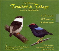 3 CD BIRD SONG OF TRINIDAD & TOBAGO AN AID TO IDENTIFICATION 1