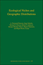 ECOLOGICAL NICHES AND GEOGRAPHIC DISTRIBUTIONS 1