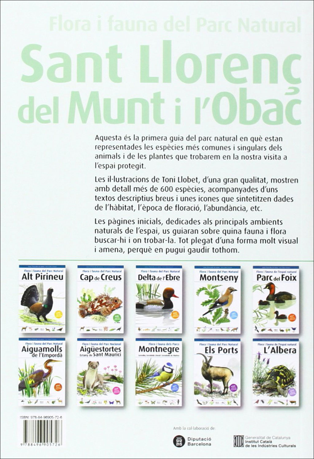 FLORA I FAUNA DEL PARC NATURAL. SANT LLORENÇ DEL MUNT I L\'OBAC                                                                                        2