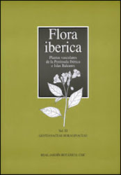 FLORA IBÉRICA. VOL. XI  GENTIANACEAE-BORAGINACEAE 1