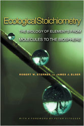 ECOLOGICAL STOICHIOMETRY. THE BIOLOGY OF ELEMENTS FROM MOLECULES TO THE BIOSPHERE 1