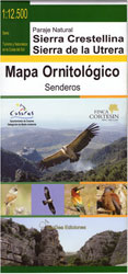 PARAJE NATURAL SIERRA CRESTELLINA, SIERRA DE LA UTRERA. MAPA ORNITOLÓGICO. SENDEROS 1
