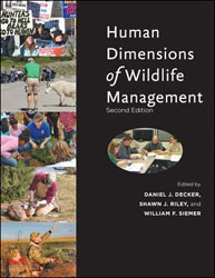 HUMAN DIMENSIONS OF WILDLIFE MANAGEMENT 1