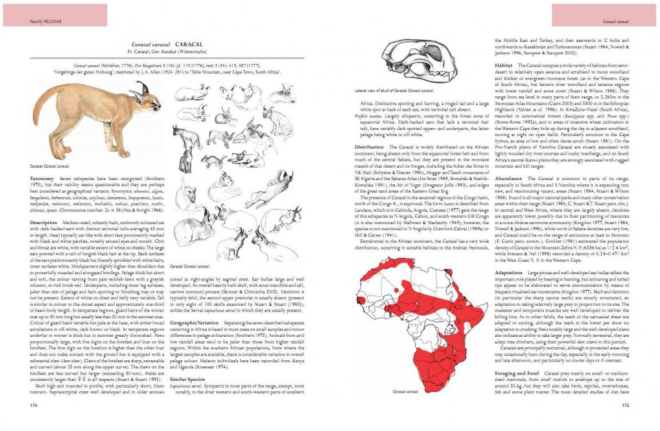 MAMMALS OF AFRICA. VOLUMES 1-6 7