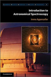 INTRODUCTION TO ASTRONOMICAL SPECTROSCOPY 1