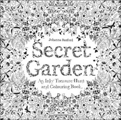 SECRET GARDEN. AN INKY TREASURE HUNT AND COLOURING BOOK 1