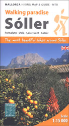 MAPA ALPINA 1:15.000. WALKING PARADISE SÓLLER. FORNALUTX-DEIÀ-CALA TUENT-CÚBER (MAPA Y GUÍA) 2