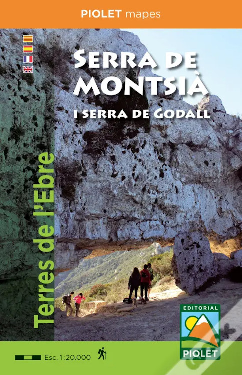MAPA PIOLET 1:20.000. SERRA DE MONTSIÀ. I SERRA DE GODALL 1