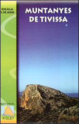 MAPA PIOLET 1:15.000. MUNTANYES DE TIVISSA 1