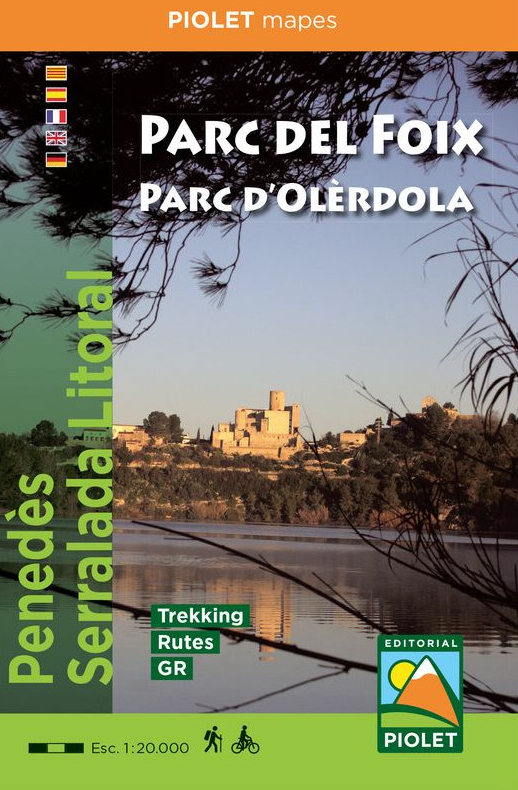 MAPA PIOLET 1:20.000. PARC DEL FOIX I PARC D'OLÈRDOLA 1