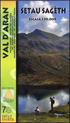 MAPA PIOLET 1:30.000. VAL D'ARAN SETAU SAGÉTH ESCALA 2
