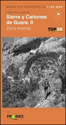MAPA EXCURSIONISTA SIERRA Y CAÑONES DE GUARA II. ZONA ORIENTAL 1