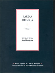 FAUNA IBÉRICA. VOL 37. LEPIDOPTERA PAPILIONOIDEA 1