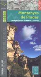 MAPA ALPINA 1:25.000. . MUNTANYES DE PRADES PARATGE NATURAL DE POBLET. SIURANA (MAPA I GUIA) 1