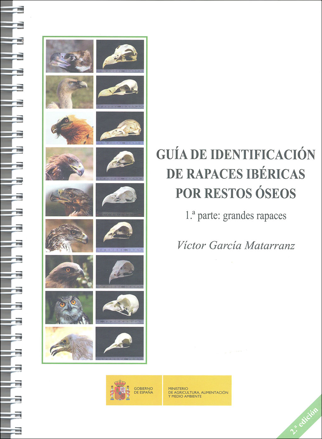 GUÍA DE IDENTIFICACIÓN DE RAPACES IBÉRICAS POR RESTOS ÓSEOS. 1ª PARTE, GRANDES RAPACES 1