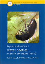 KEYS TO ADULTS OF THE WATER BEETLES OF BRITAIN AND IRELAND. PART 2  HANDBOOKS FOR THE IDENTIFICATION OF BRITISH INSECTS VOL. 4 PART 5B 1