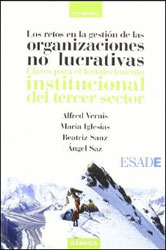 LOS RETOS EN LA GESTIÓN DE LAS ORGANIZACIONES NO LUCRATIVAS. CLAVES PARA EL FORTALECIMIENTO INSTITUCIONAL DEL TERCER SECTOR 2