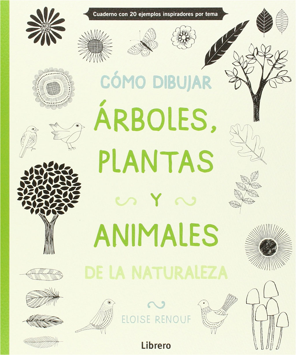CÓMO DIBUJAR ÁRBOLES, PLANTAS Y ANIMALES DE LA NATURALEZA 1