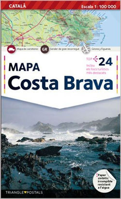 MAPA COSTA BRAVA 1:100.000 (CATALÀ) 1