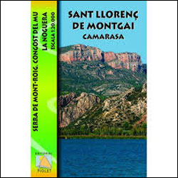MAPA PIOLET 1:20.000. SANT LLORENÇ DE MONTGAI. CAMARASA 1