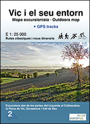 MAPA MONT EDITORIAL 1:25.000 VIC I EL SEU ENTORNL 1:25.000 VIC I EL SEU ENTORN 1
